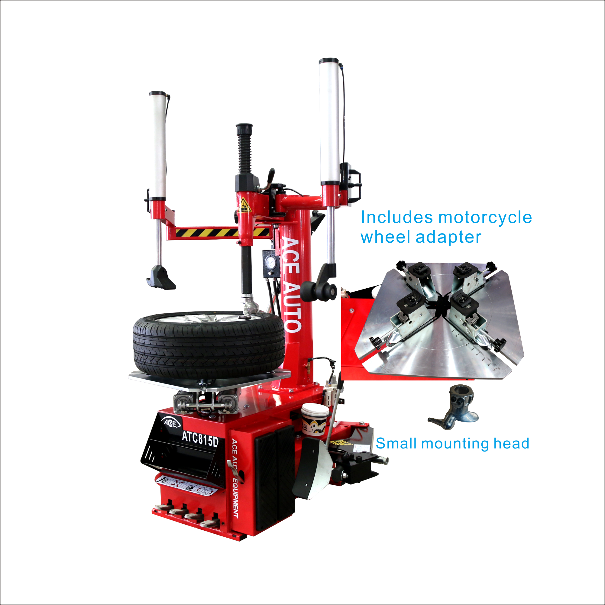 ATC-815D / Motorcycle wheel adapter Combo