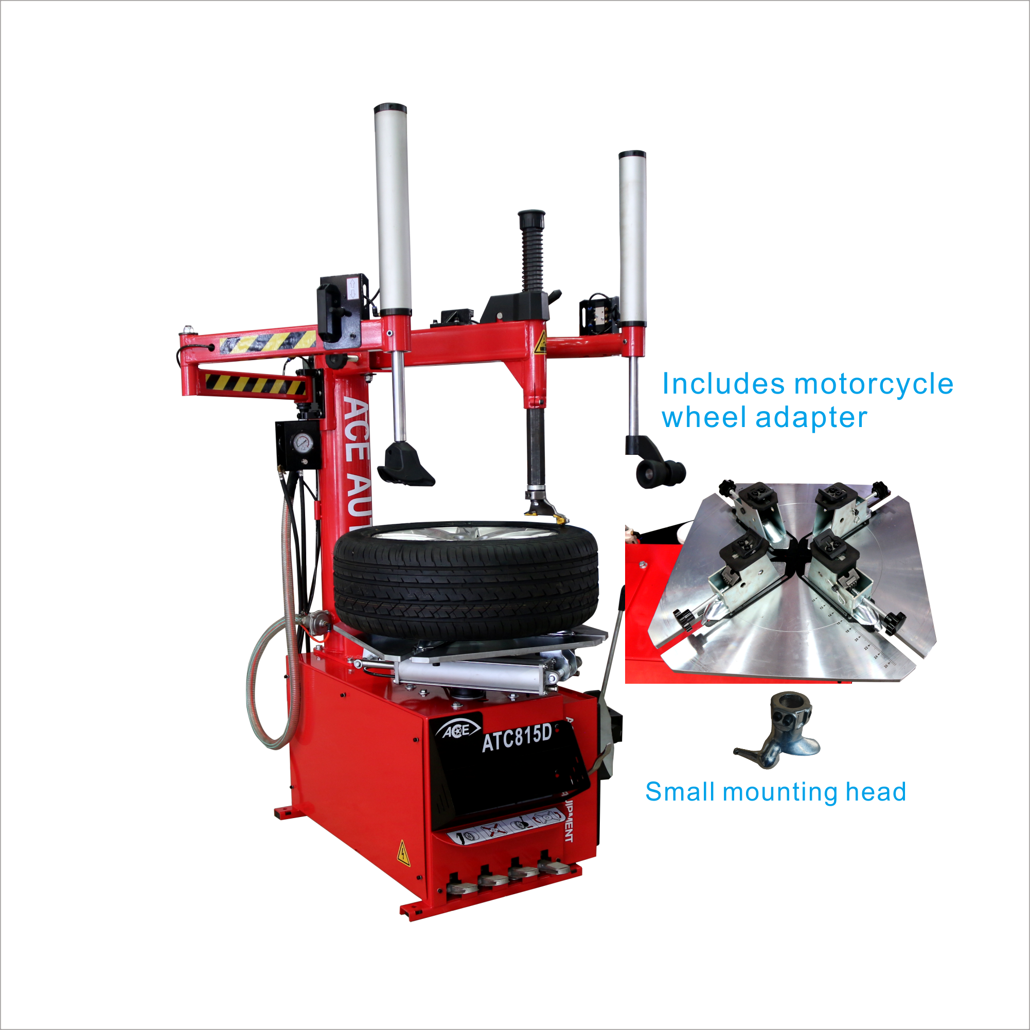 ATC-815D / Motorcycle wheel adapter Combo